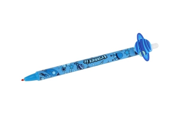 Stylo/bille effaçable véhicule 0,5 plastique bleu 6 couleurs