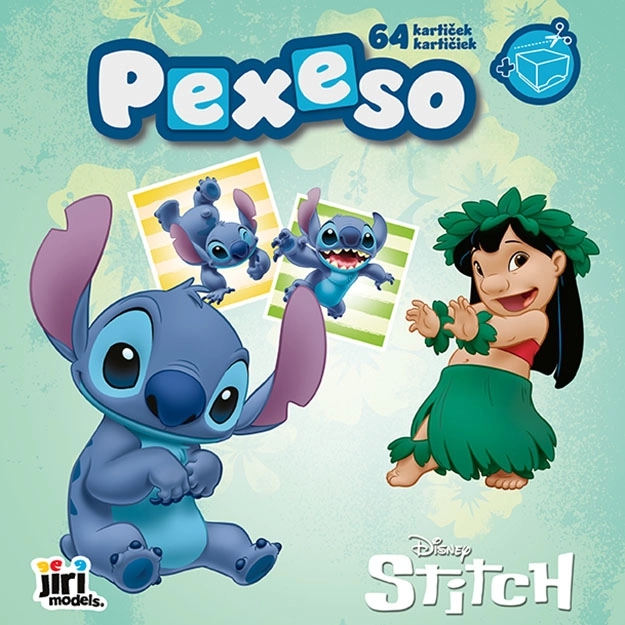 Pexeso dans le cahier Lilo & Stitch