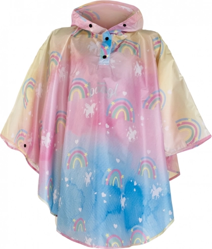 Poncho imperméable pour enfants avec licorne BAAGL XS (90–110 cm)