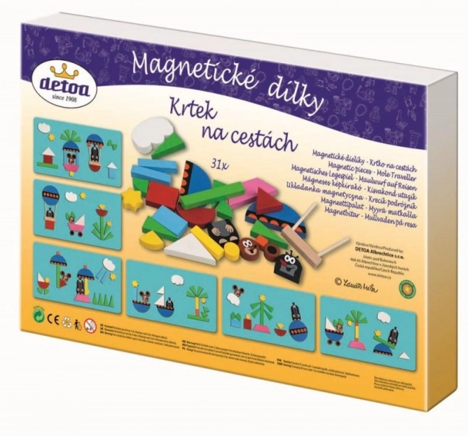 Puzzle magnétique - Petite Taupe