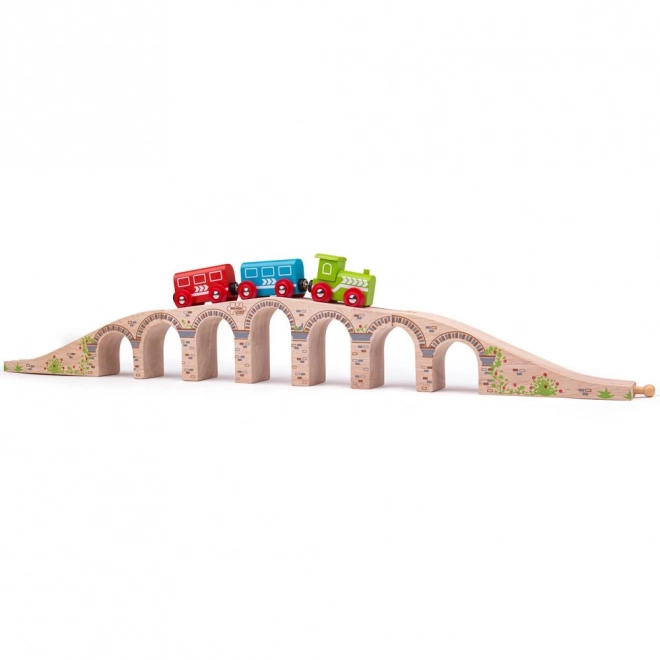 Pont ferroviaire long Bigjigs Rail