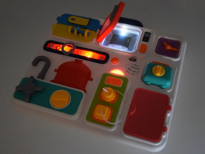 Jouet de cuisine interactif Montessori