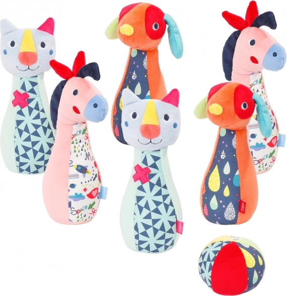 Set de bowling pour enfants Color Friends