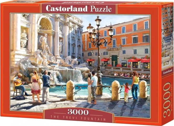 CASTORLAND Puzzle Fontaine de Trevi Rome 3000 pièces