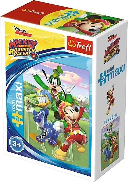 TREFL Puzzle Mickey Mouse Racers 20 pièces