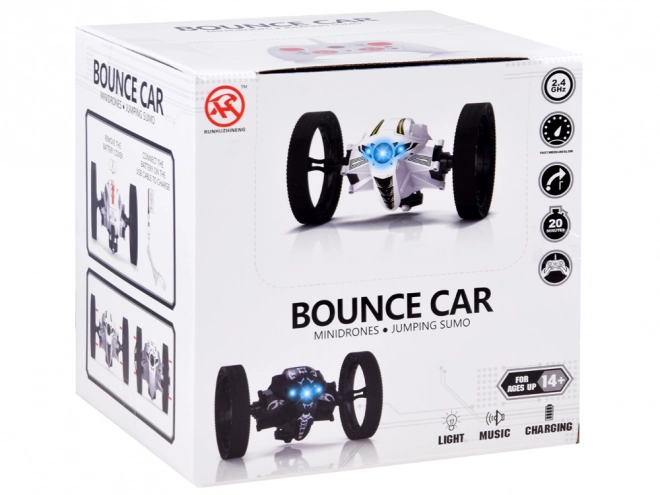 Voiture acrobatique sautante télécommandée
