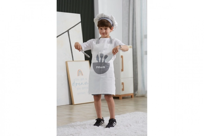 Tablier de cuisine et toque pour enfants