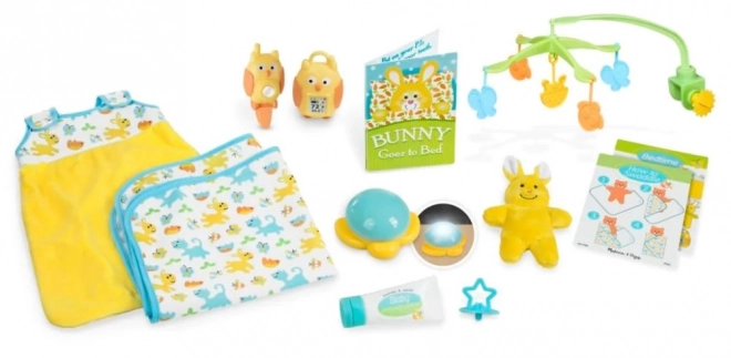 Ensemble pour l'endormissement des poupées et des peluches