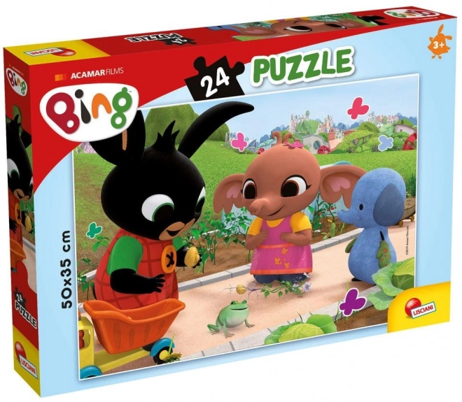 BING - Puzzle grenouille 24 pièces