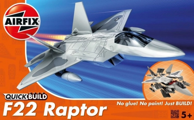 Modèle en plastique QUICKBUILD F-22 Raptor