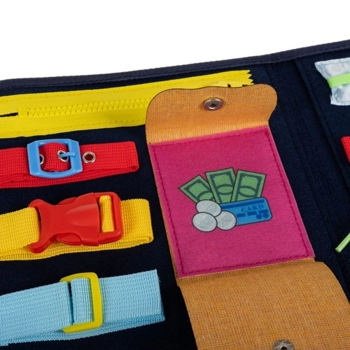 Planche sensorielle de manipulation - trousse éducative