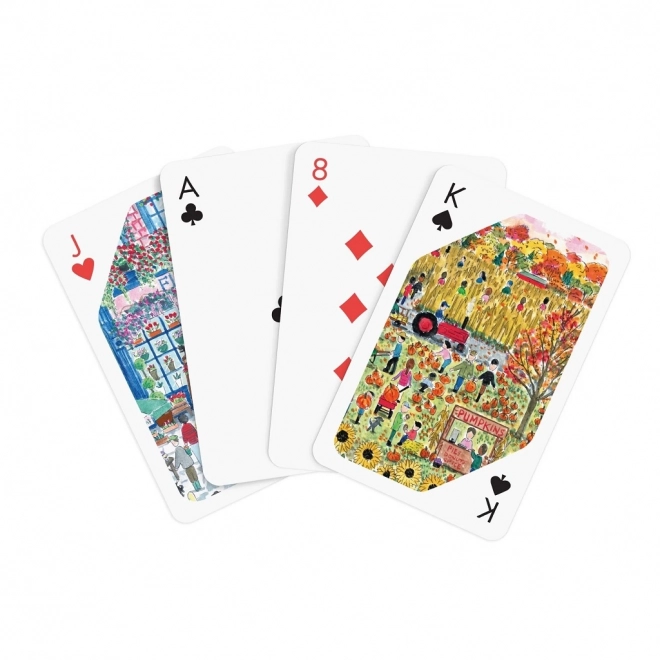 Cartes à jouer Quatre saisons de Michael Storrings