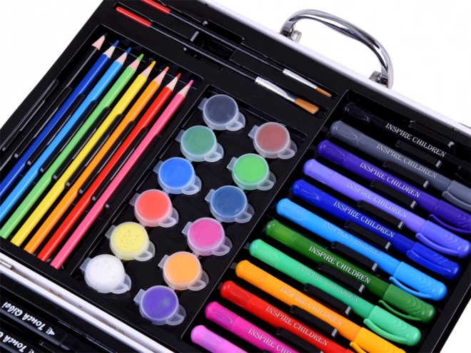 Grande trousse de peinture pour enfants, ensemble artistique Animaux AP0001