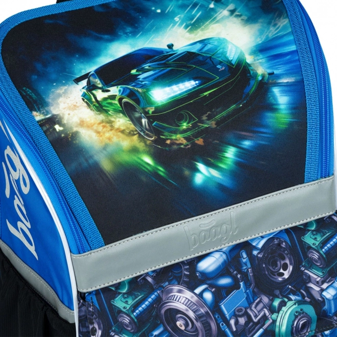 Cartable scolaire Baagl Zippy Voiture de course