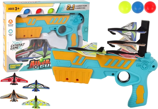 Pistolet à billes et avions 2-en-1
