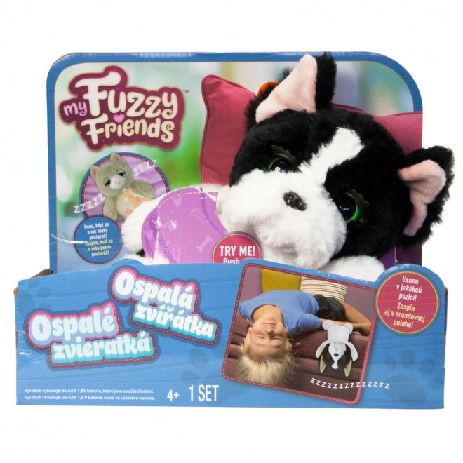 Animaux endormis chiot