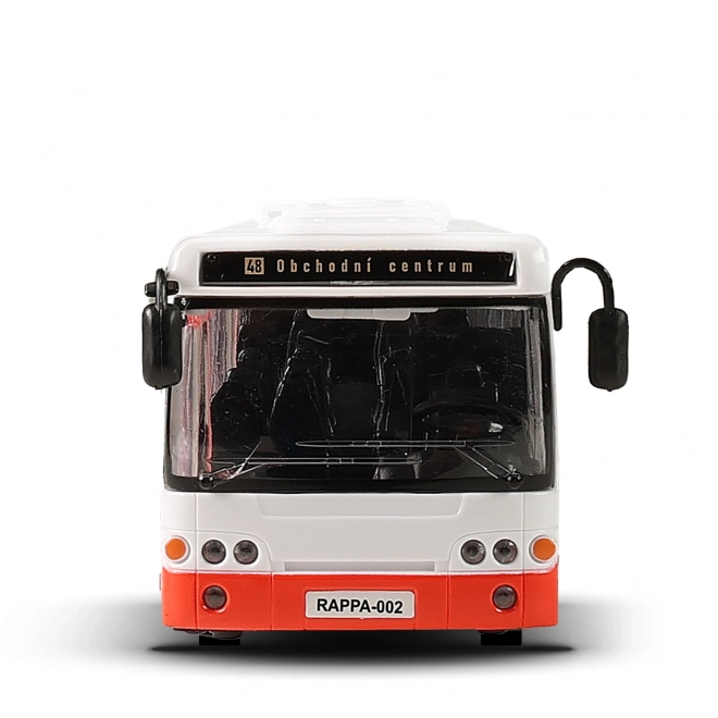 Autobus qui annonce les arrêts en tchèque 28 cm