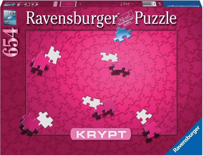Puzzle Ravensburger Krypt rose 654 pièces