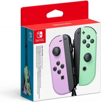 Joy-Con paire pastel violet et vert