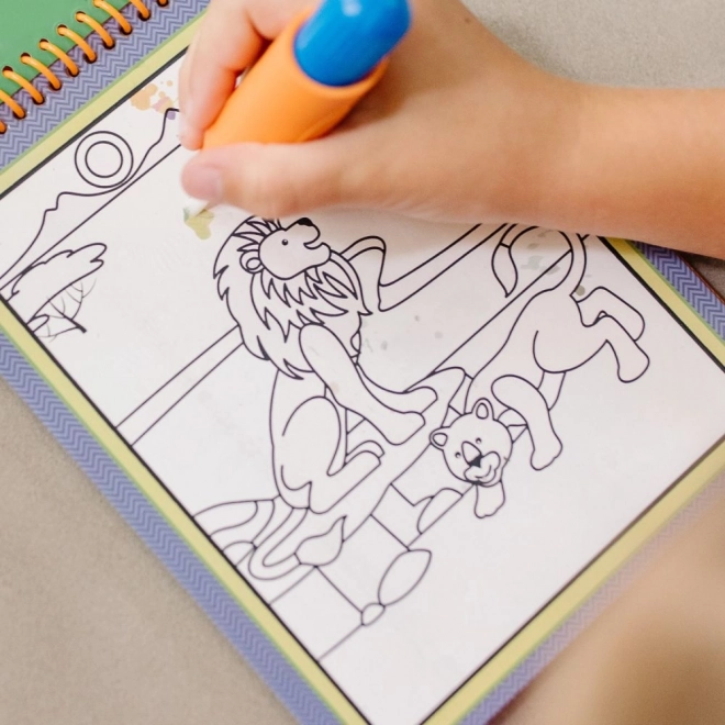 Safari Vodovky WaterWow Livre à Colorier pour Enfants