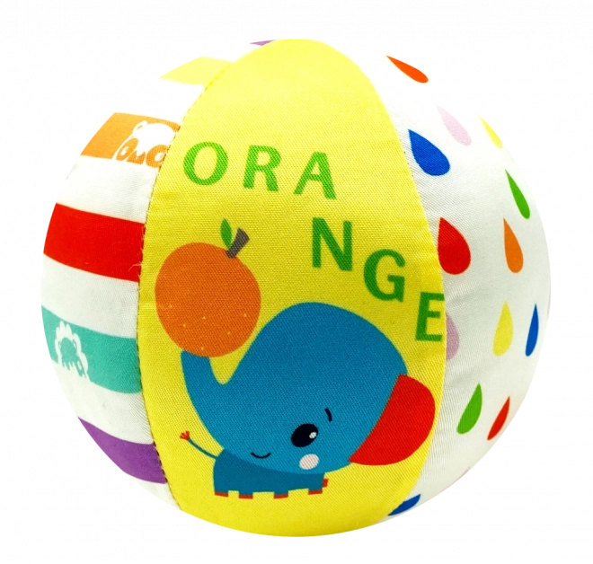 Balle en tissu avec hochet Fisher-Price