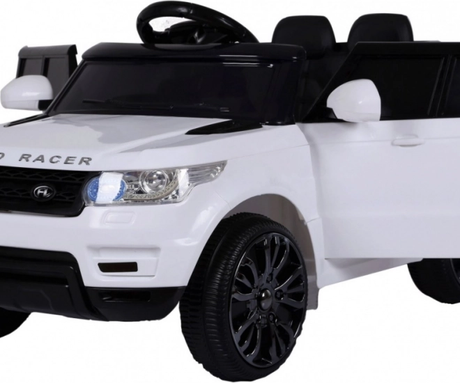 Voiture électrique pour enfants Land Rapid Racer – Blanc