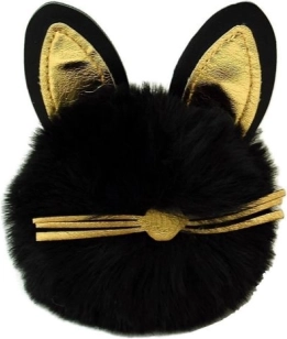 Pendentif avec pompon chat