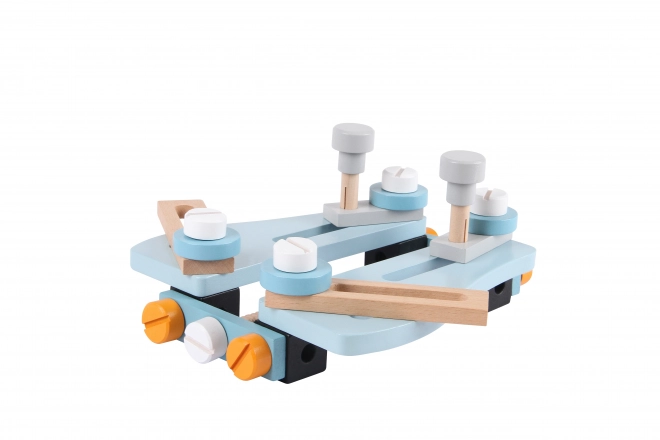 Kit de construction en bois pour enfants ECOTOYS