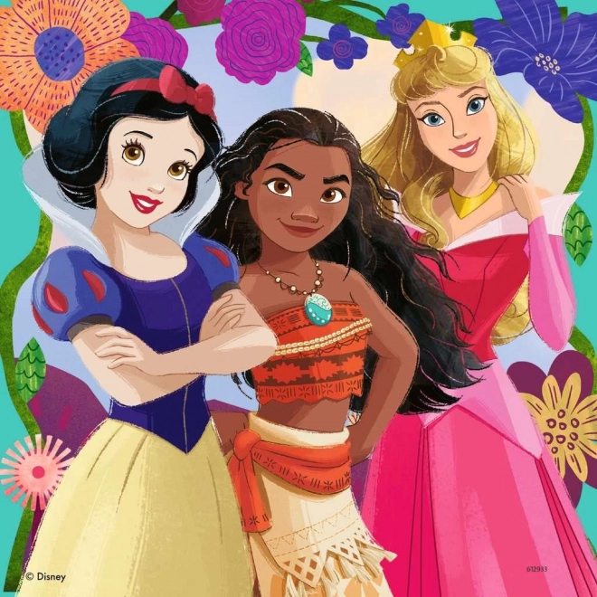 Puzzle Ravensburger Disney : Princesses de contes de fées 3x49 pièces