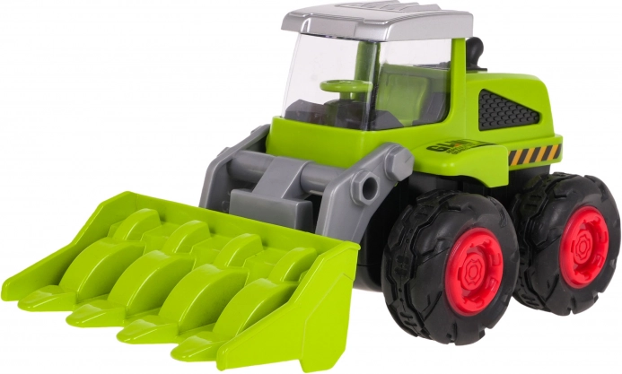 Bulldozer métallique pour enfants 1:55 avec godet avant mobile