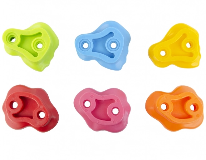 Douze Prises d'Escalade avec Sangles pour Arbre 12 pcs