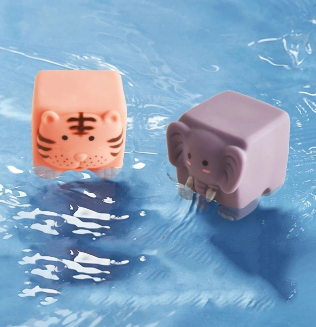 Cubes sensoriels et puzzles animaux pour enfants WOOPIE 12 pcs