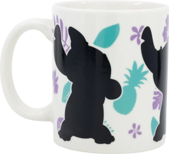 Tasse céramique à motif changeant Stitch