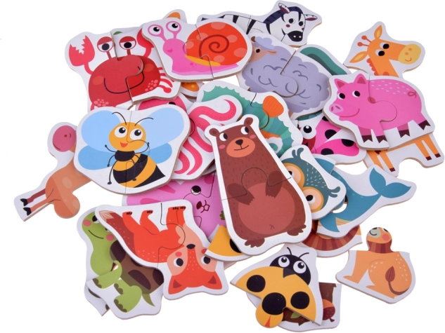 Apprendre en jouant avec des animaux colorés