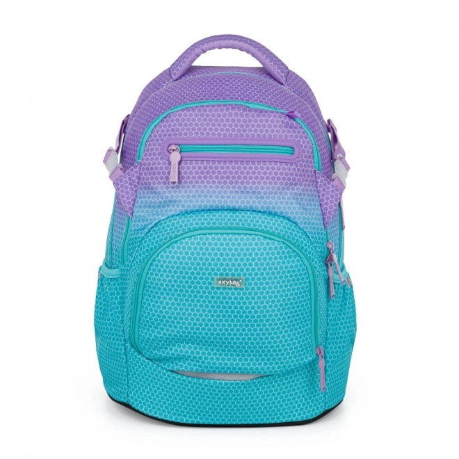 Sac à dos scolaire OXY Ombre Bleu- rose