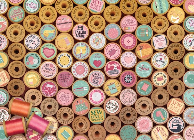 puzzle cobble hill couture joyeuse 500 pièces