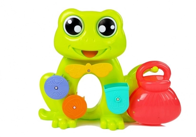ensemble de jeux de bain cascade grenouille avec seaux