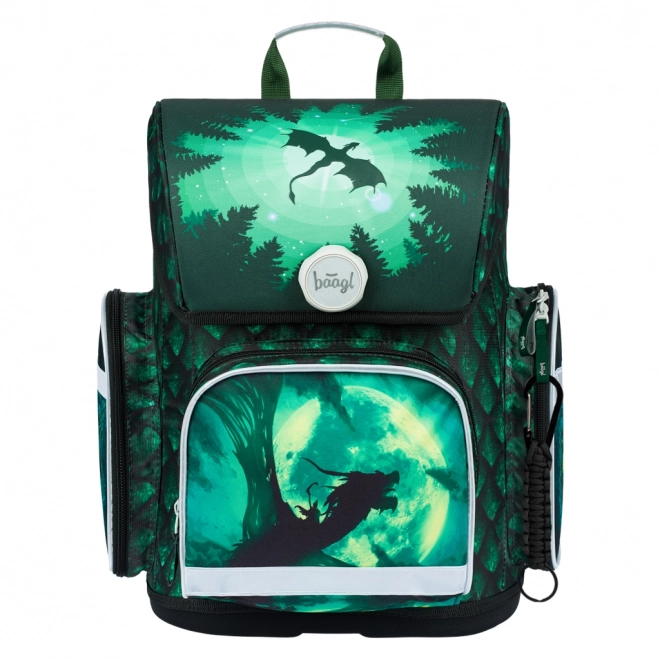 ENSEMBLE BAAGL 3 Ergo Drak : cartable, trousse, sac