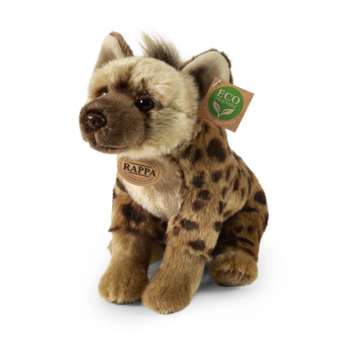 Hyène en peluche en matériaux éco 27 cm