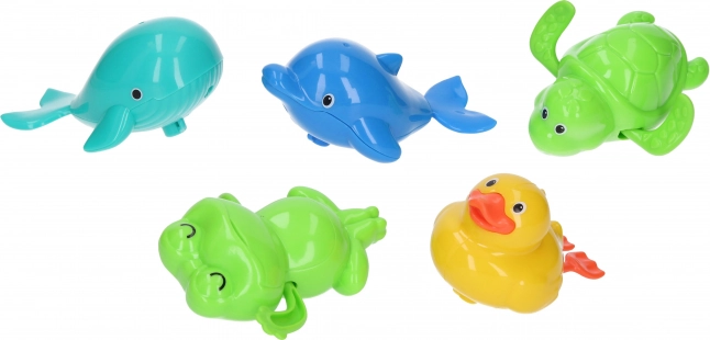 Animaux de bain à remonter 10 cm
