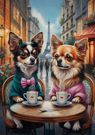 Puzzle Pattes Stylées 260 pièces