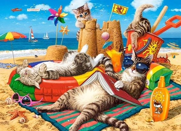 Puzzle Vibrations Estivales 300 Pièces
