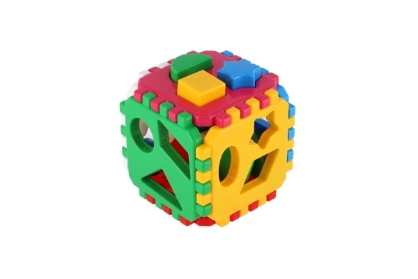 Cube plastique encastrable 12x12cm en filet 12m+