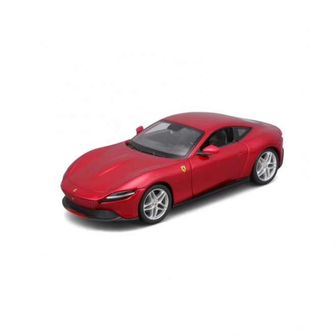 Petite voiture métallique Ferrari Roma en rouge