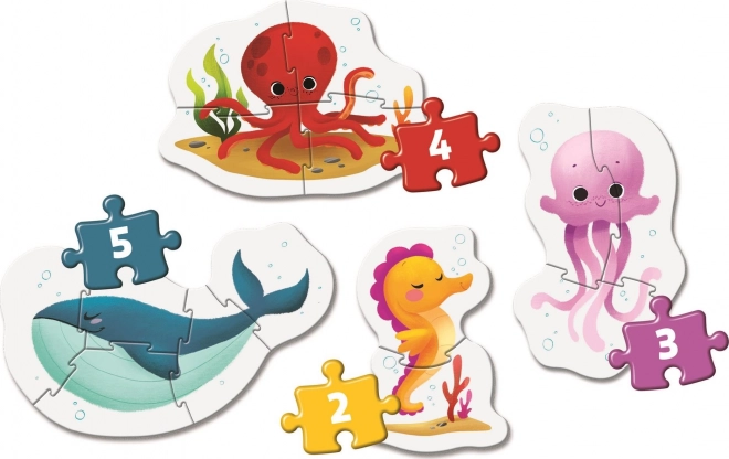 Mon premier puzzle - Vie marine