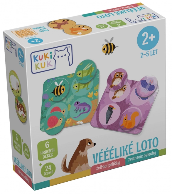 KukiKuk 80034 Véeéliké loto Nid d'animaux