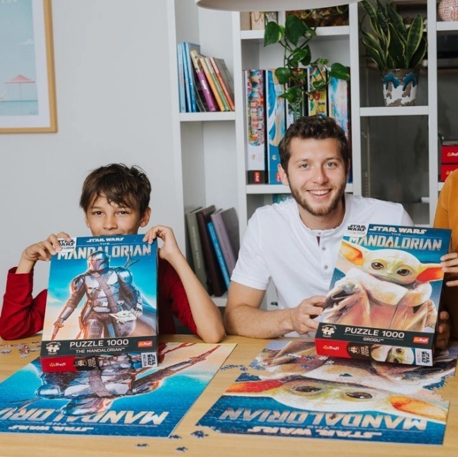 TREFL Puzzle Premium Plus Star Wars : Mandalorian - Grogu 1000 pièces
