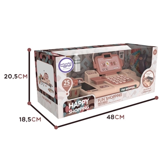 Caisse enregistreuse pour enfants avec accessoires Woopie