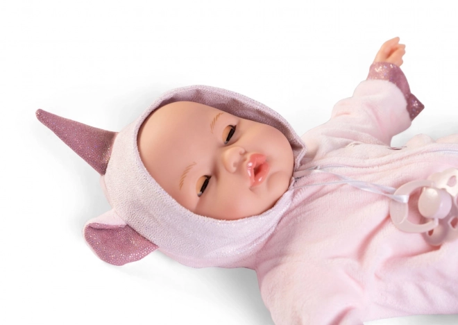 Antonio Juan 14362 BIMBA - poupon bébé avec sons et corps en tissu doux - 37 cm