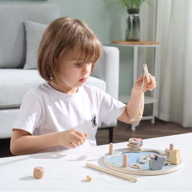 Pêche en bois